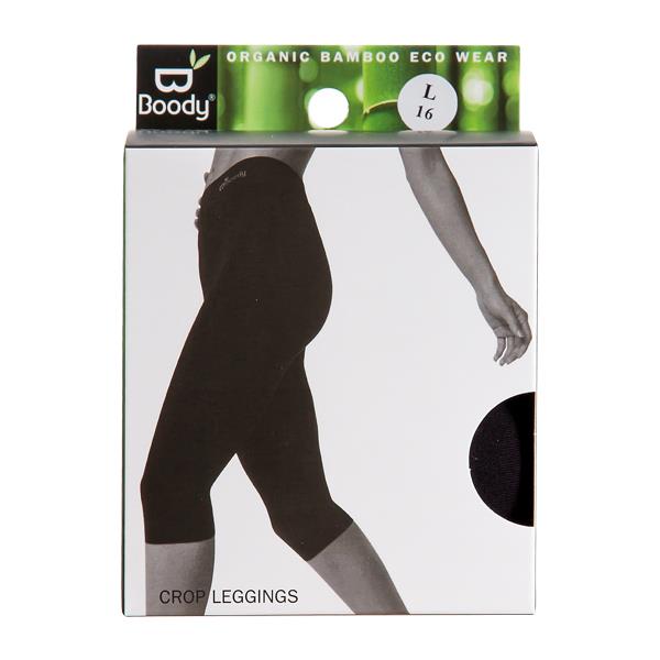 Leggings Basic Crop Sort str. L Boody